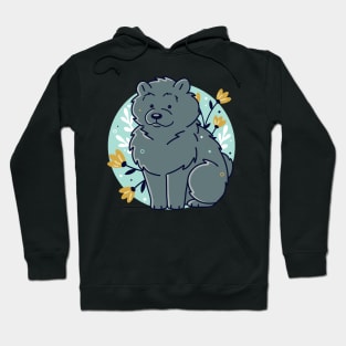 Black Chow Chow Hoodie